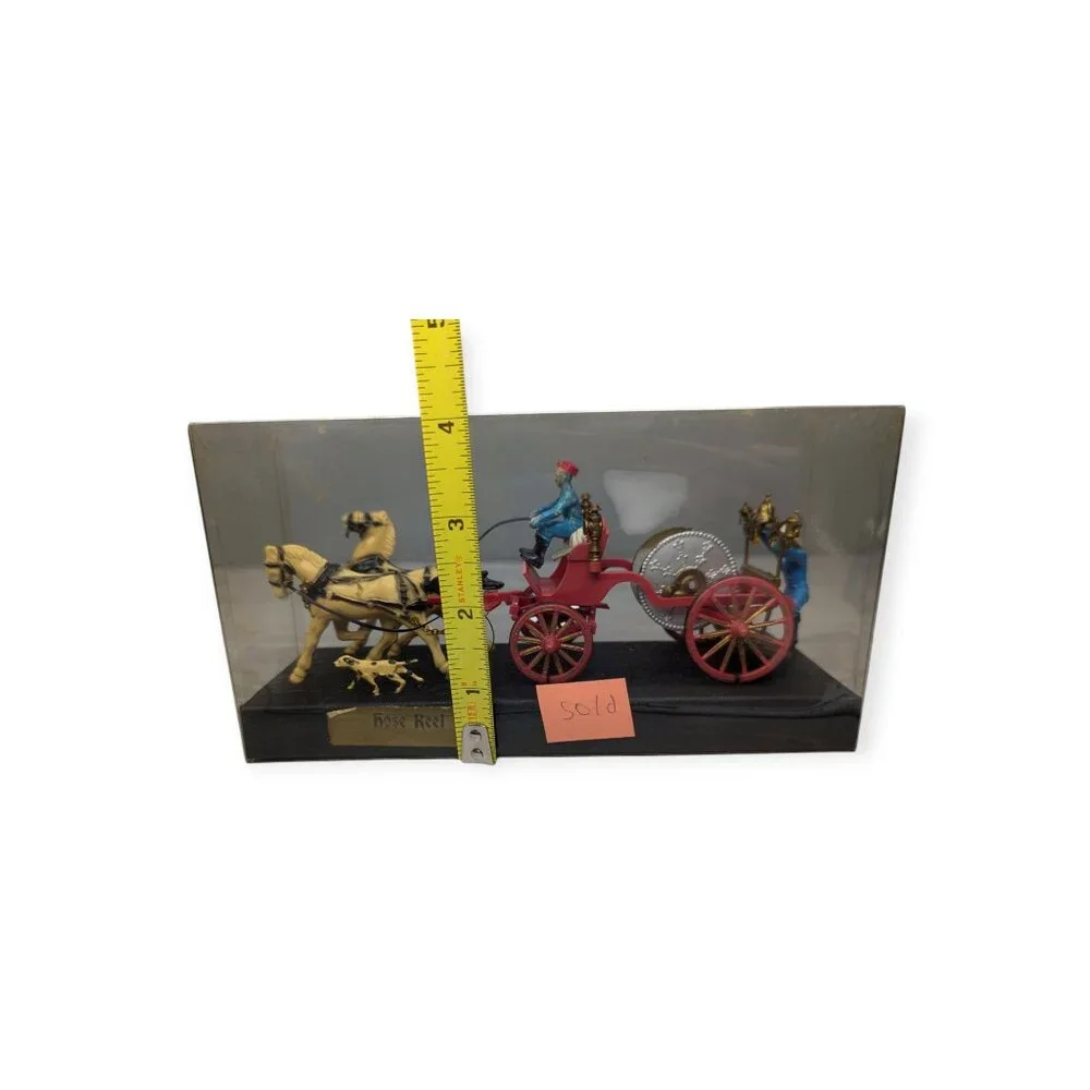 Vintage Fire Fighting Hose Reel Plastic Model 7.5